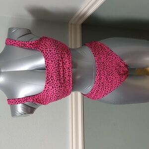 Bikini swimsuit for women two pieces with white lining. Size L. New.